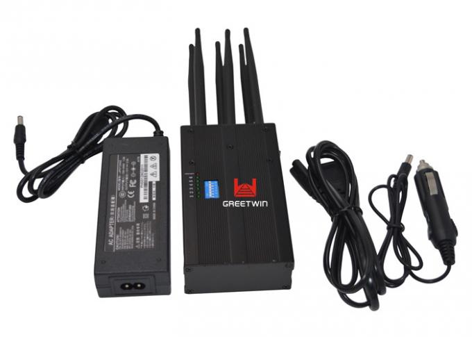 Six Antennas GPS And LOJACK cell phone signal jammer for cars Sedan And Trucks 0