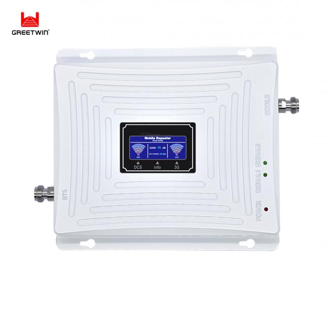 GSM Signal Booster 2100MHz Mobile Cellphone Signal Repeater 800sqm 1