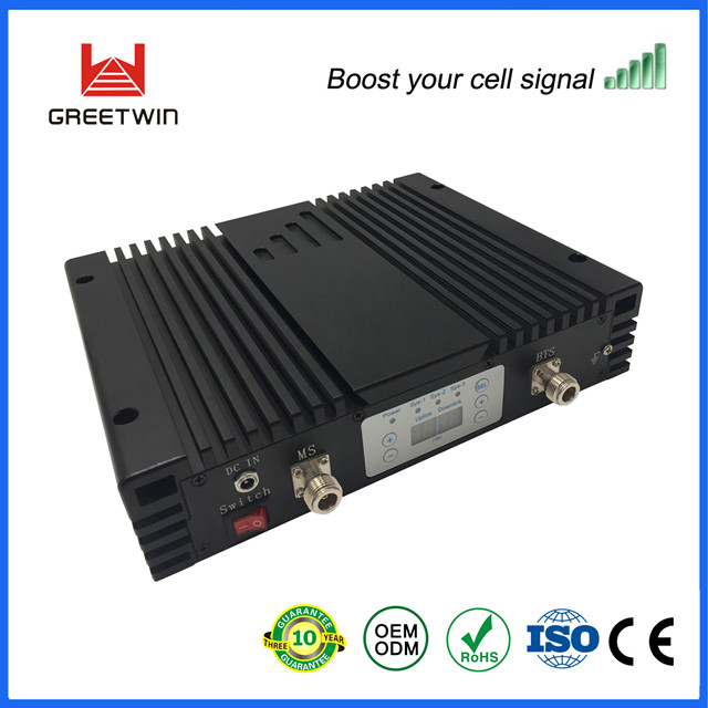 Dual Band Cell Phone Signal Boosters 20dBm 900MHz 2100MHZ Low Heat Dissipation
