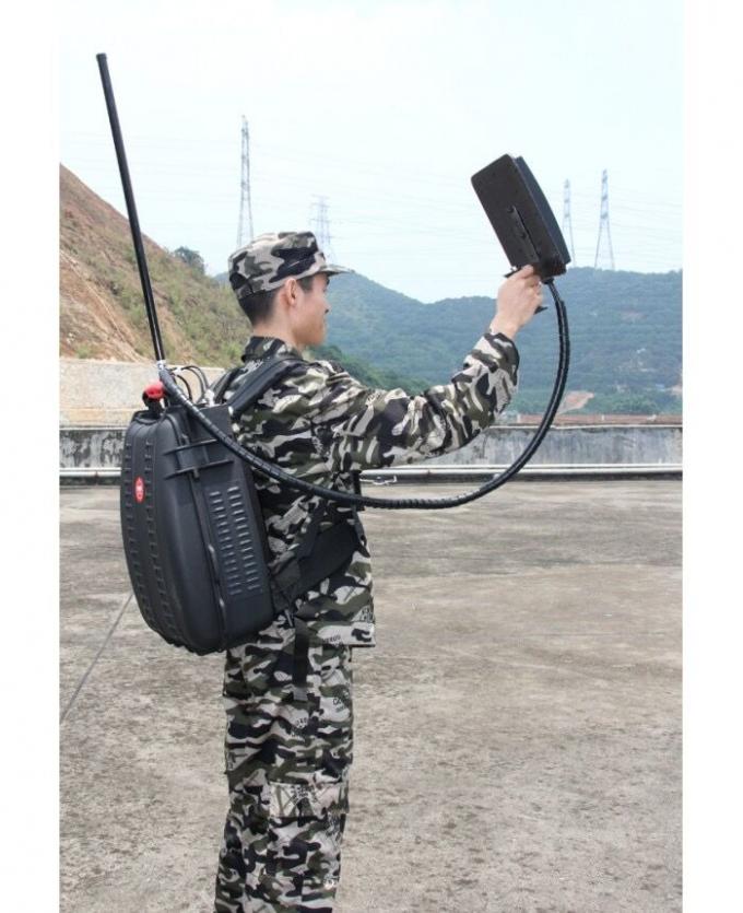 Backpack 140W 2km WiFi 2.4G 5.8G UAV Drone Jammer 1