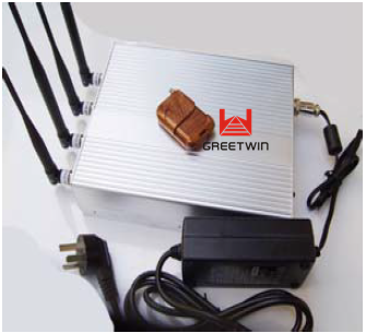 GSM Cell Phone Disruptor Jammer , Mobile Cell Phone Jammer Device 4G 0