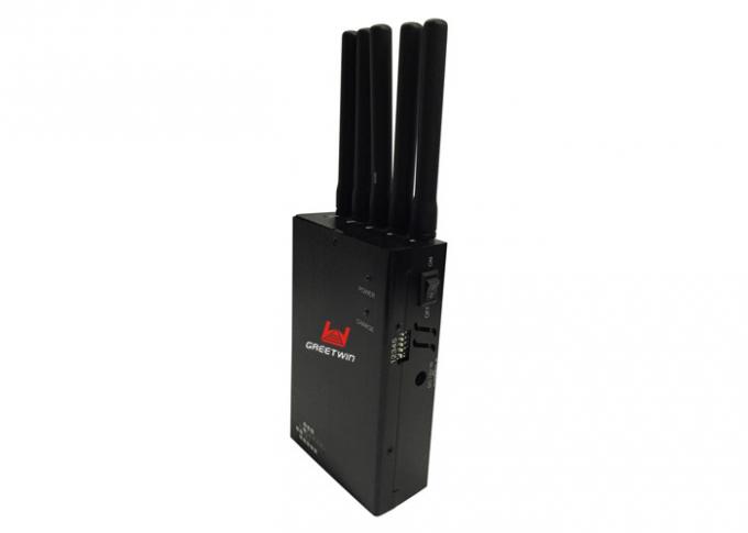 High Performance Cell Phone Signal Jammer To Block All GPS With 5 Antennas 0