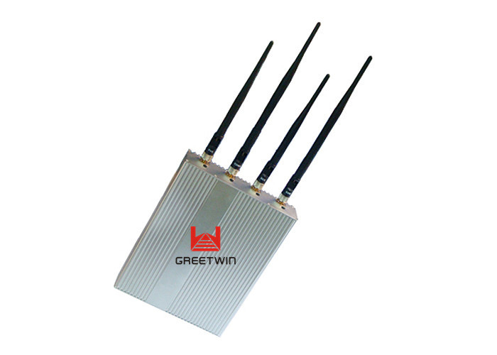 GSM Cell Phone Disruptor Jammer , Mobile Cell Phone Jammer Device 4G