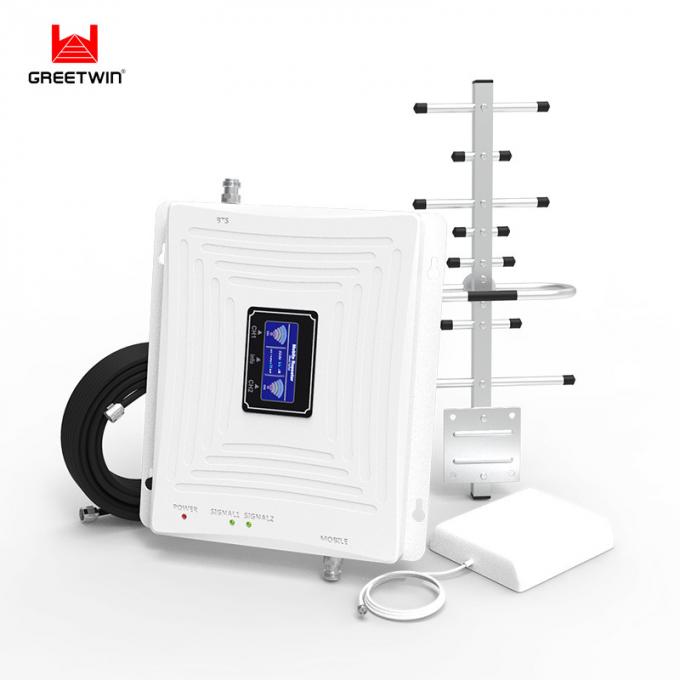 GSM Signal Booster 2100MHz Mobile Cellphone Signal Repeater 800sqm 0
