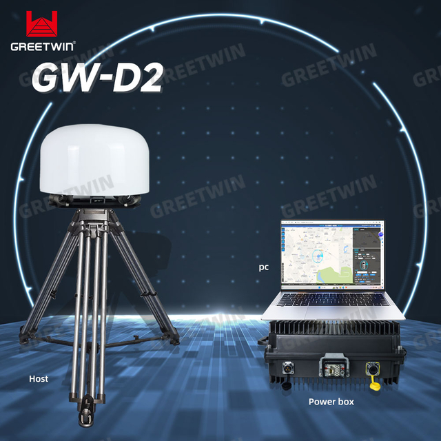 Long Range Greetwin 1-3KM Drone Jamming & 1-5KM Detection Integrate System