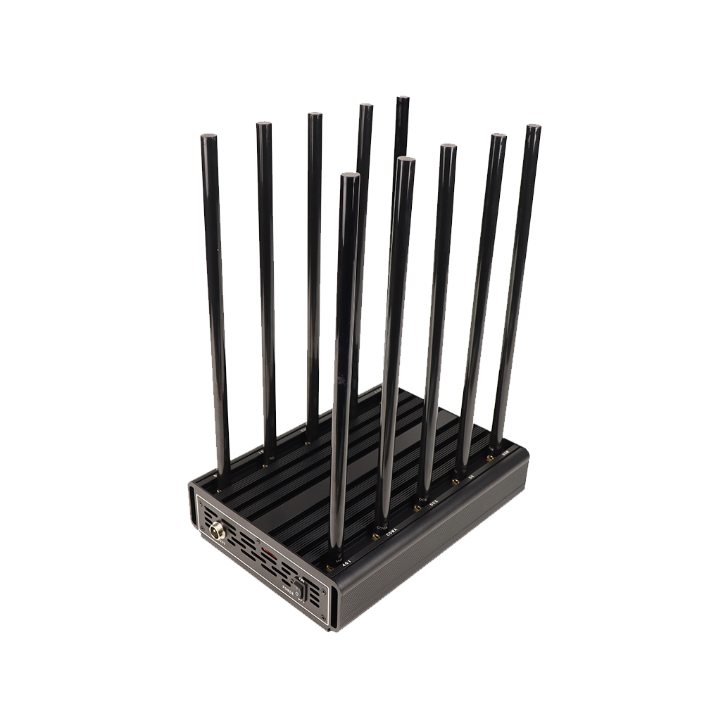 Greetwin Mobile Phone Signal Jammer High Frequency 10 Band Manual Control Signal Jammer 