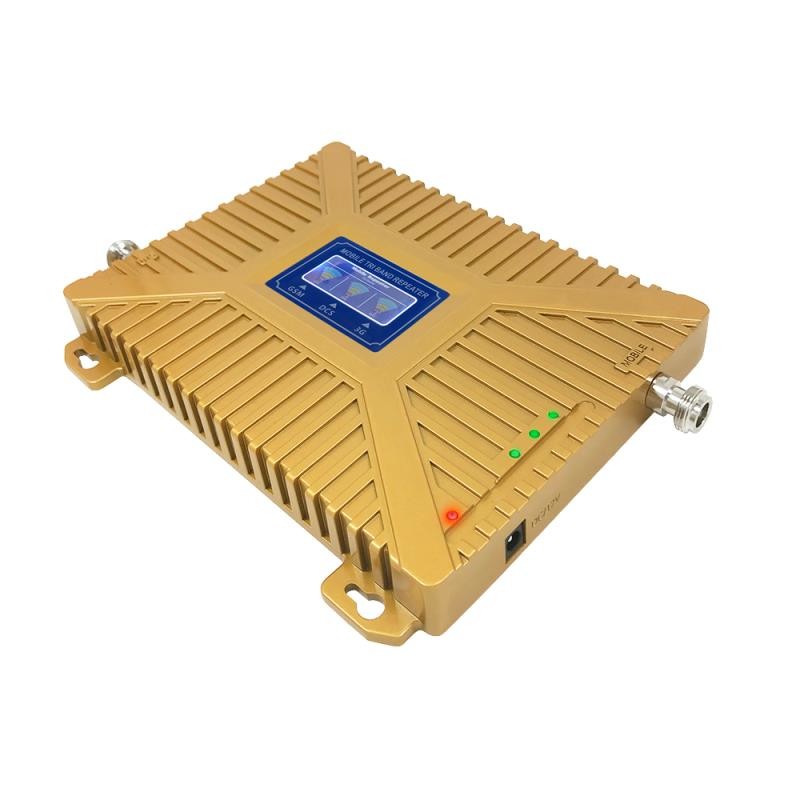 GSM900 WCDMA2100 20dBm 800sqm Cellphone Signal Repeater