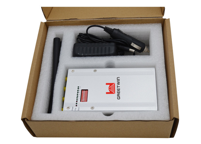 Most Powerful 6.5W Portable Cell Phone Jammer with Digital Technology