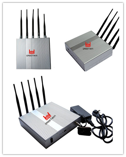 Strong Range Cell Phone Signal Jammer Scrambler Device WIFI 2400mhz - 2500MHz 0