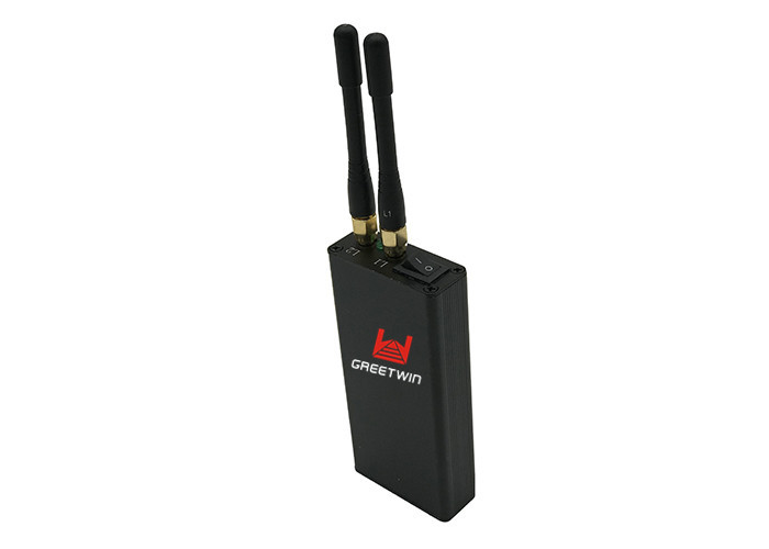 Mini Handheld GPS Signal Jammer , Cell Phone Signal Scrambler Pocket sized