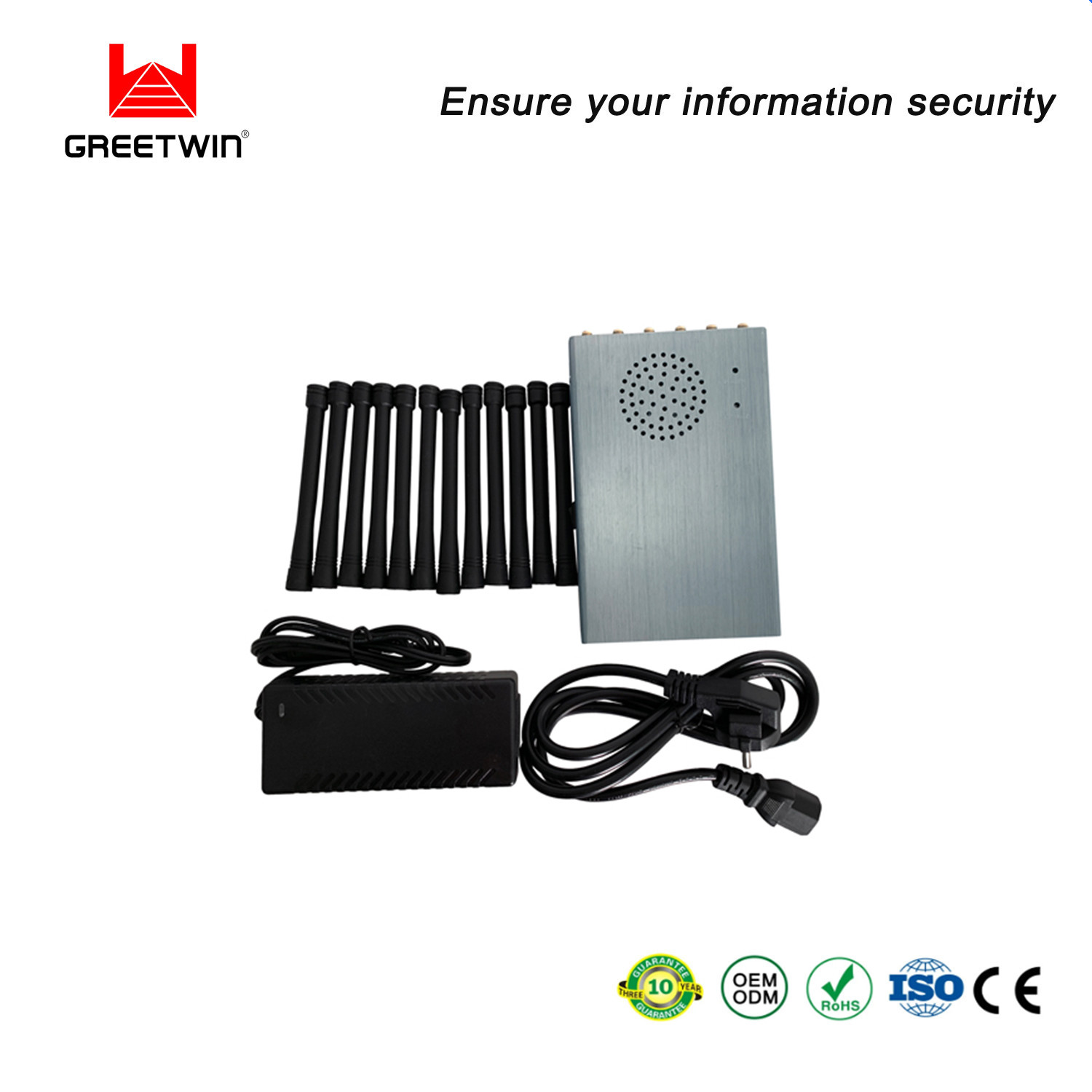 895MHz 12W Mobile Phone Signal Jammer ODM WiFi Bluetooth