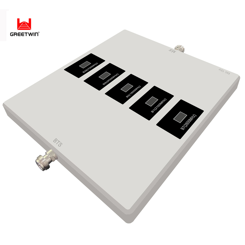 Five Band 2g 3g 4g Mobile Cellphone Signal Booster Repeater