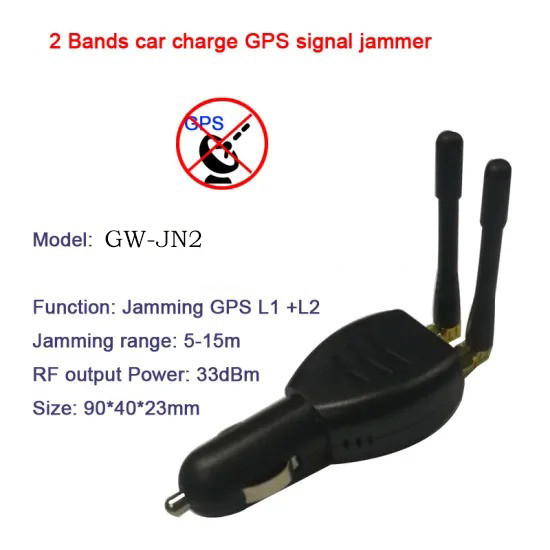 Anti Tracking GPS L1 L2 1580MHz 15m GPS Cigar Jammer 0