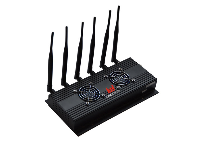 LTE2600 MHz WIFI Cell Phone Jammer / WIFI Signal Blocker With 6 Antennas
