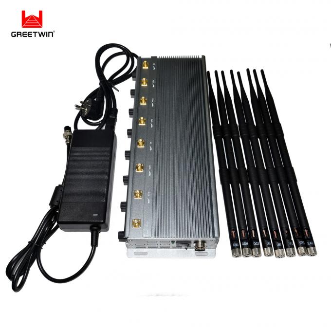 WiFi 2.4G Adjustable 60m 46W WIFI Mobile Signal Jammer 3