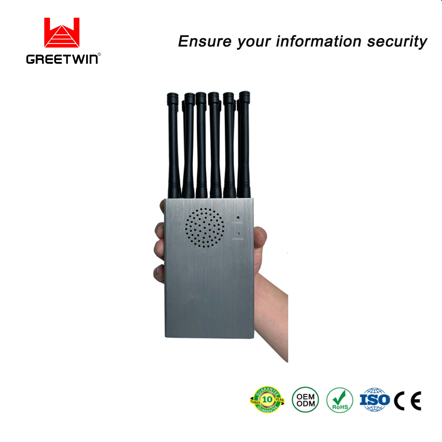 895MHz 12W Mobile Phone Signal Jammer ODM WiFi Bluetooth