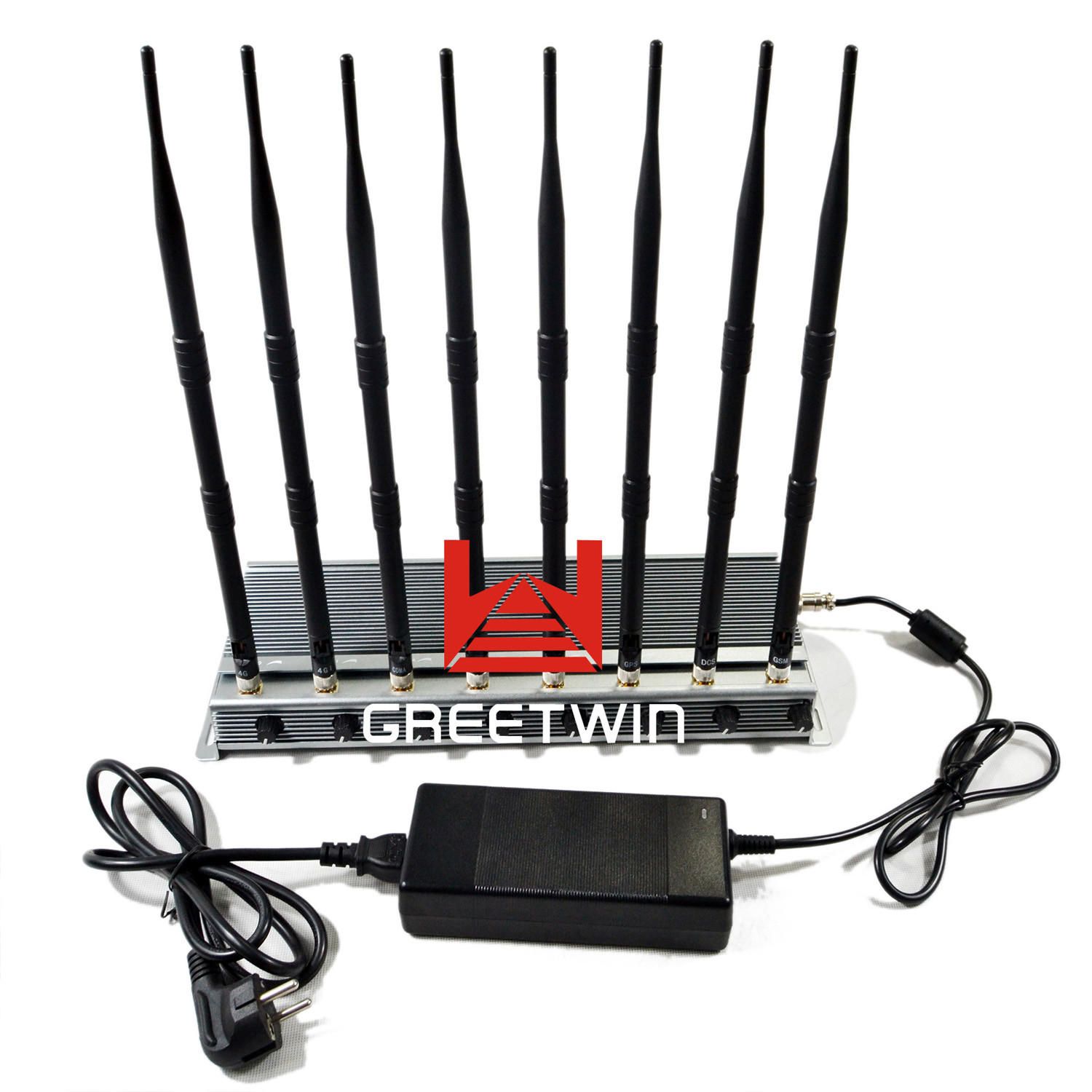 46W Mobile Signal Amplifier , Indoor Cell Phone Signal Booster Jamming Up To 60m