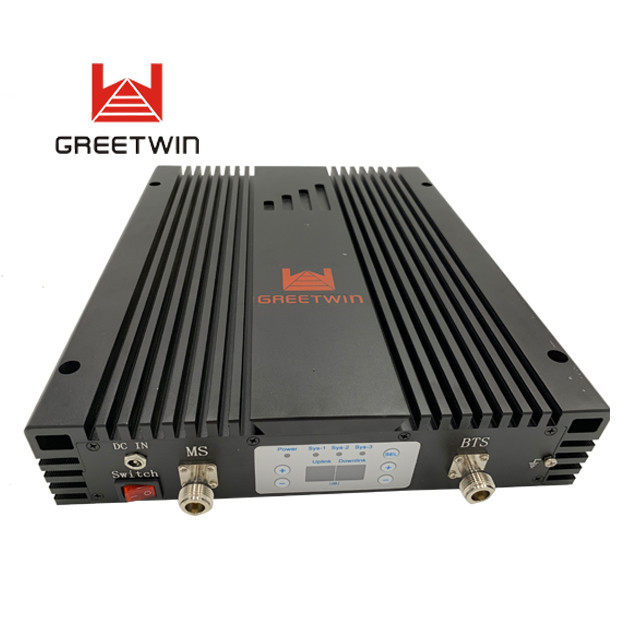 20dBm Tri Band Repeater , DCS WCDMA LTE2600MHz Signal Booster with Variable Band