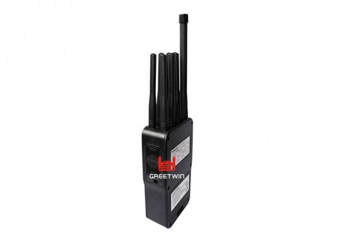 5GHz Mobile Phone Signal Jammer Blocker , WIFI GPS Signal Jammer Up to 20m 0