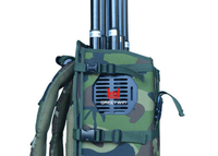 Long Battery High Power Manpack Jammer VIP Protection Military Quality