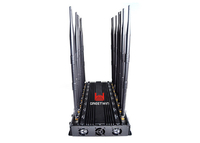 16 Antennas GSM900 LTE1800 Mobile Phone Signal Jammer WIFI GPS1500MHz