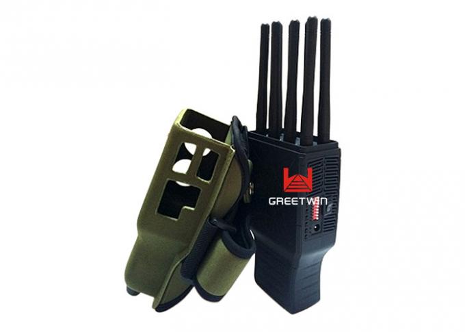 5.5W Military Sheath Pocket Cell Phone Jammer / Portable Cell Phone Jammer 0
