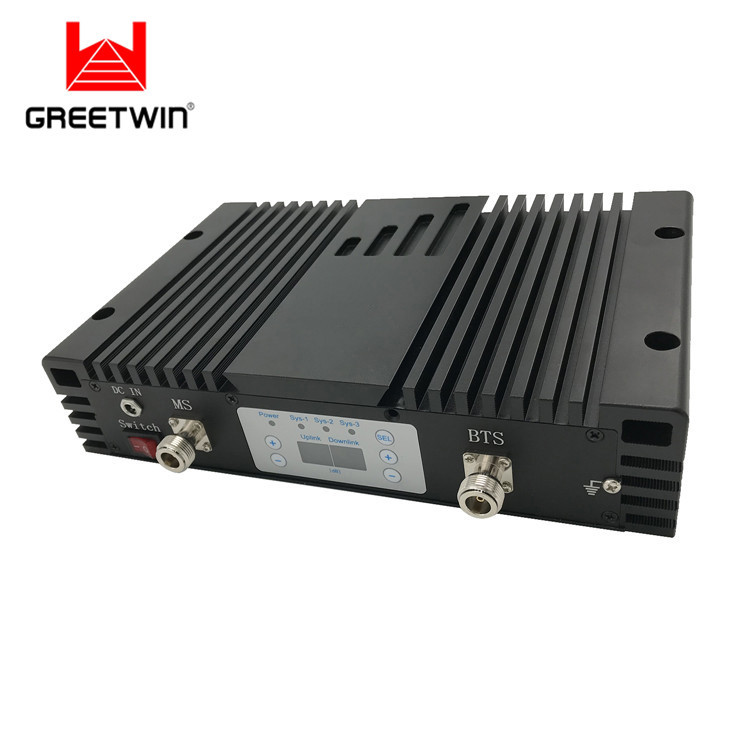 DCS1800 WCDMA2100 70dB 0.01ppm Network Celluar Amplifier